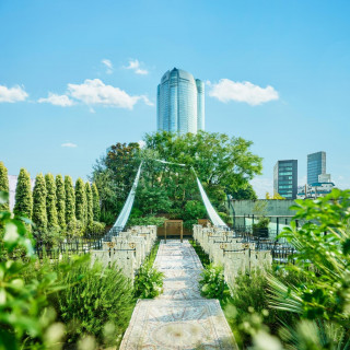 会場は緑に溢れているので、どこを切り取ってもおしゃれな写真に