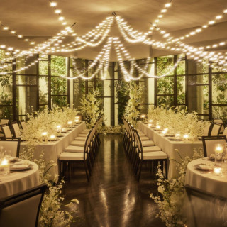 高級感漂うラウンジ＆パーティー会場でビュッフェスタイルの1.5次会もご提案可能