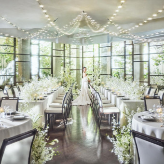 落ち着いた雰囲気の会場は、会社の上司の方からはしっかりとした印象に