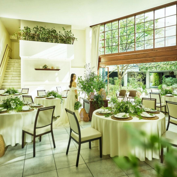 開放感たっぷりで自然と笑顔がこぼれる