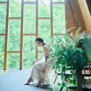 いちばん輝くメイクをドレスやヘアスタイルに似合わせて。|Maison de Forest（メゾン・ド・フォレスト）の写真(49216768)