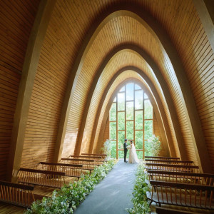 ［挙式のみ＊必要なものが全て入って32万円］森チャペルを貸切