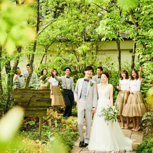 優しい陽の光に包まれおふたりらしいあたたかい結婚式|Maison de Forest（メゾン・ド・フォレスト）の写真(4935428)