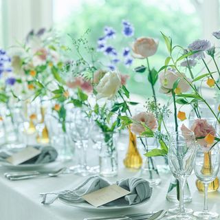 【少人数フェア限定】ゲストテーブル装花レンタル料サービス
