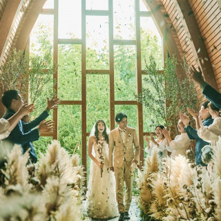 ＼挙式0円／緑溢る森の一軒家＆森チャペル★試食＆試着&来館7万円特典★