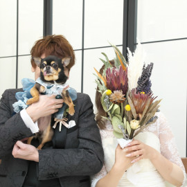＼ご家族の一員わんちゃんと★／館内の貸切空間をご提案！ペット婚相談会♪