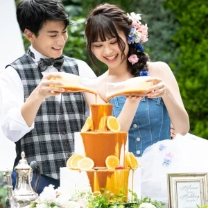 ドリップケーキも人気の演出◎|Casa Noble OSEIRYU（カーザノーブレオセイリュウ）の写真(15447408)