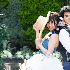 麦わら帽子で、サマーウエディングらしさを表現！インスタ映え間違いなし|Casa Noble OSEIRYU（カーザノーブレオセイリュウ）の写真(11203290)