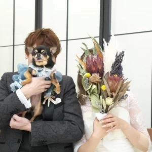 ＼ご家族の一員わんちゃんと★／館内の貸切空間をご提案！ペット婚相談会♪