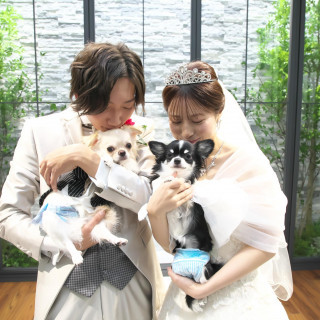 ＼ご家族の一員わんちゃんと★／館内の貸切空間をご提案！ペット婚相談会♪