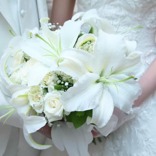 会場内のフォト撮影もお二人らしいショットで撮影します