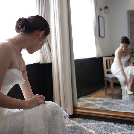 ブライスルームからはじまる素敵な1日！！|ニーズみなとみらい VERANDA by T&G WEDDING(旧 ベイサイド迎賓館ベランダ)の写真(1019184)
