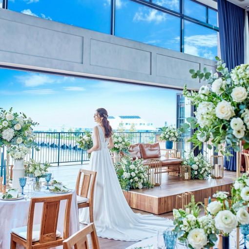ニーズみなとみらい VERANDA by T&G WEDDING(旧 ベイサイド迎賓館ベランダ)の結婚式の公式写真（2枚目）