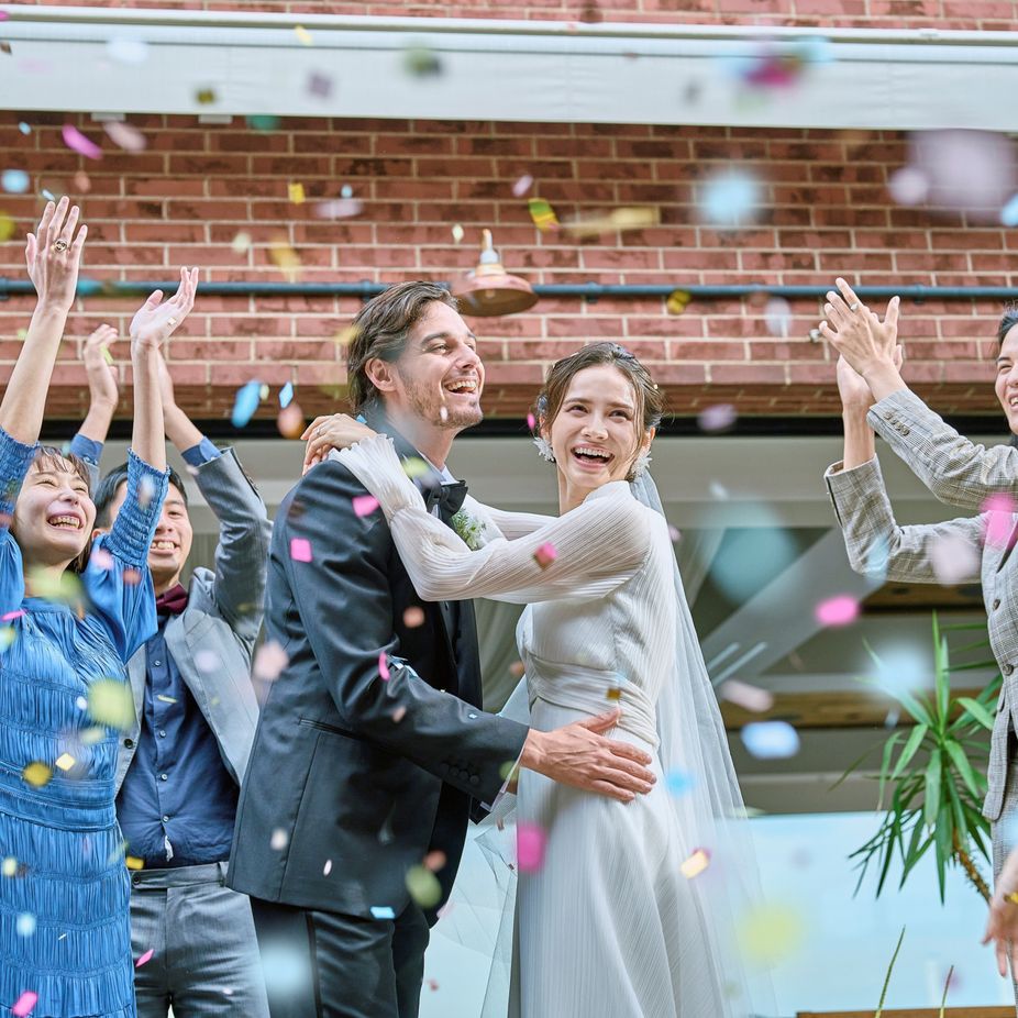 ゲストの祝福を間近に感じれる空間|ニーズみなとみらい VERANDA by T&G WEDDING(旧 ベイサイド迎賓館ベランダ)の写真(35821048)