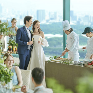 お盆限定◆絶景×ウェルカムパーティー体験&豪華試食*150万特典