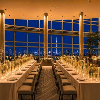 お盆ラスト*アマギフ等4.2万|大人空間×215m絶景ビュー&豪華試食