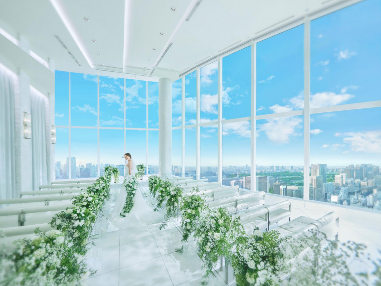 会場専属のドレスショップPRIMACARAで運命の一着を