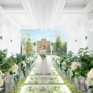 【花嫁必見*衣裳3着プレゼント】フラワーチャペル体験×見積相談