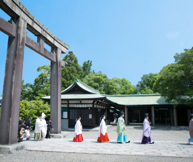 憧れの花嫁行列
