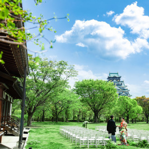 ガーデン和装人前式|大阪城西の丸庭園 大阪迎賓館の写真(36914124)