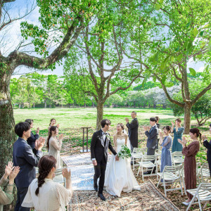 ガーデン挙式|大阪城西の丸庭園 大阪迎賓館の写真(36914102)