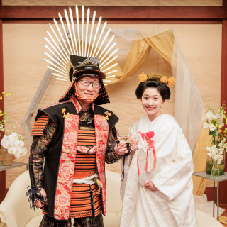大阪迎賓館オリジナルの甲冑婚も話題!