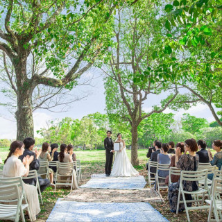 ガーデン挙式丸わかり◎2万坪の庭園満喫×オリジナルW庭園×試食