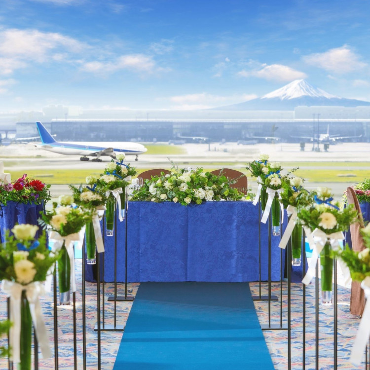 スカイウエディング羽田 羽田空港ウェディング の結婚式 特徴と