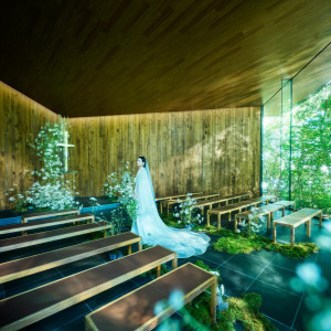 ≪卒花人気≫自然光×緑溢れるチャペル体験&豪華試食付き