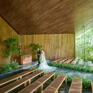 【水曜限定】木漏れ日溢れる森のチャペル見学＆豪華試食