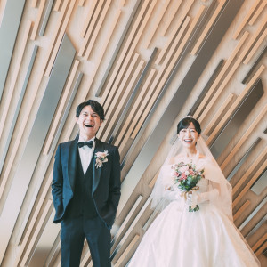 挙式中は大切なゲスト様に囲まれて愛を誓う為リラックスして過ごせます|The 33 Sense of Wedding(ザ・サーティースリー・センス・オブ・ウエディング)の写真(46082719)
