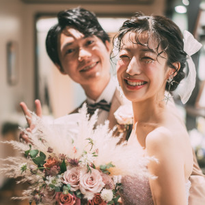 新婦様のお手元を華やかにするオリジナルブーケ|The 33 Sense of Wedding(ザ・サーティースリー・センス・オブ・ウエディング)の写真(46082505)