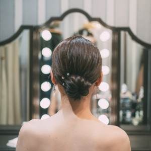 ヘアメイクのリハーサルもあるので安心して当日をお迎えいただけます|The 33 Sense of Wedding(ザ・サーティースリー・センス・オブ・ウエディング)の写真(46082665)