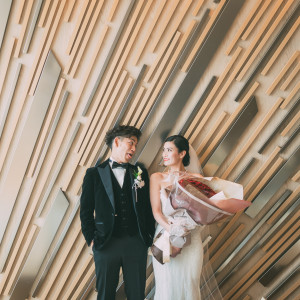 挙式前におふたりでのお写真撮影タイム♪|The 33 Sense of Wedding(ザ・サーティースリー・センス・オブ・ウエディング)の写真(46189106)