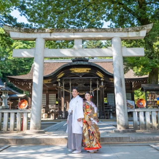 「神社婚特別料金PLAN」紋付＆白無垢・着付け＆ヘアメイク・挙式撮影・アテンドがセット！