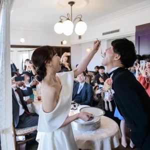 演出等も洋館貸切のウエディングだから一体感が出る|山手十番館ウエディング ハウス&ガーデンの写真(43215844)