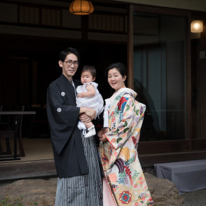 お子様連れでのご結婚式を挙げられる方もたくさんいらっしゃいます。パパママウエディング、マタニティウエディングご希望の方も、ぜひご相談ください。|二葉楼の写真(46927927)