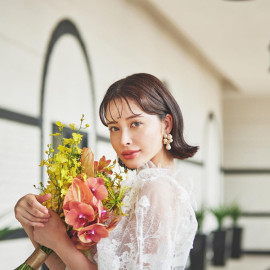 〈愛され花嫁〉感動挙式&骨格カラー診断*衣裳1着プレゼント♪