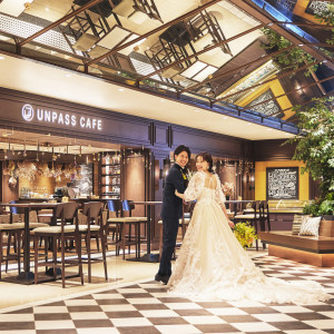 いつでも戻ってくることができるアンパスカフェ|ノートルダム下関/FIVESTAR WEDDINGの写真(50588589)