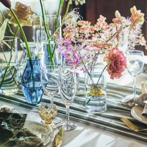 専属フローリストがおふたりらしいコーディネートをお作りします|ノートルダム下関/FIVESTAR WEDDINGの写真(50588322)