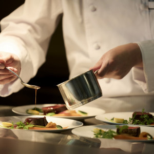 旬の食材を最大限活かすため、メニューは随時変更|ノートルダム下関/FIVESTAR WEDDINGの写真(50587948)