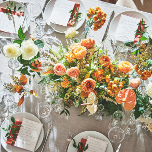 専属フローリストがおふたりらしいコーディネートをお作りします|ノートルダム下関/FIVESTAR WEDDINGの写真(50588306)