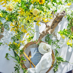 専属フローリストがおふたりらしいコーディネートをお作りします|ノートルダム下関/FIVESTAR WEDDINGの写真(50588317)