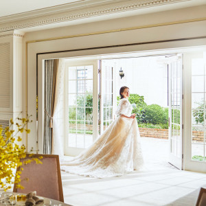 すべてのパーティ会場には貸切ガーデンが隣接|ノートルダム下関/FIVESTAR WEDDINGの写真(50587509)