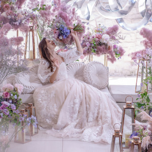 専属フローリストがおふたりらしいコーディネートをお作りします|ノートルダム下関/FIVESTAR WEDDINGの写真(50588303)