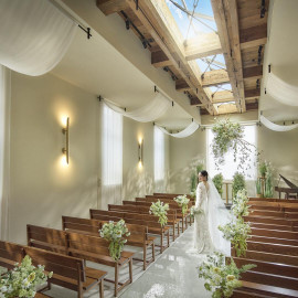 【一棟貸切】初見学も安心◇自然光差し込む感動挙式×豪華試食付