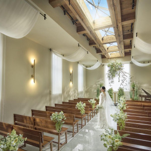 【一棟貸切】初見学も安心◇自然光差し込む感動挙式×豪華試食付