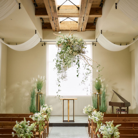 木のぬくもり感じるあたたかい空間。