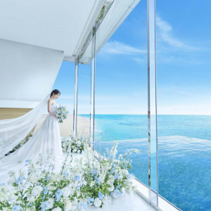 直前＼豪華150万&花嫁ALL体験／海と空の輝く挙式×ドレス×和牛