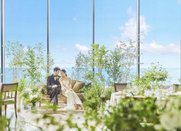 挙式会場（チャペル）・披露宴会場 | THE SURF OCEAN TERRACE（ザ